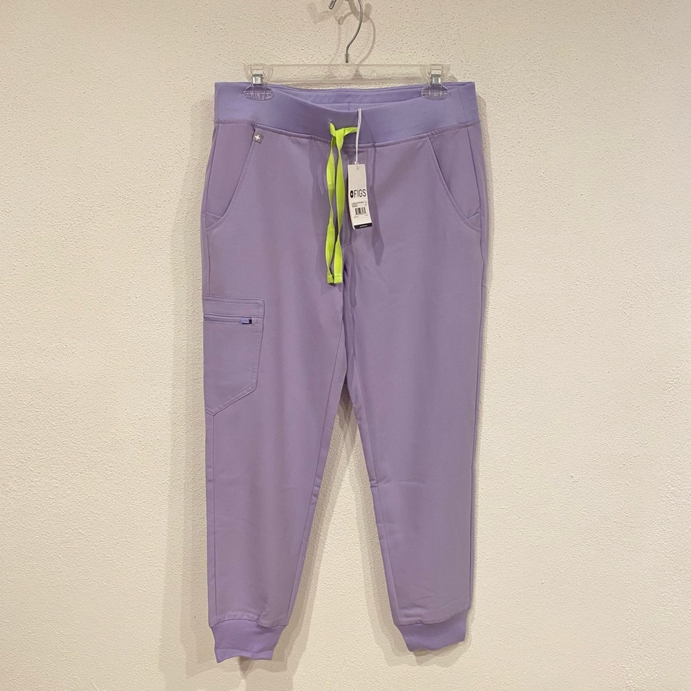 FIGS Lavender Dew Zamora Jogger Scrub Pants Size Small